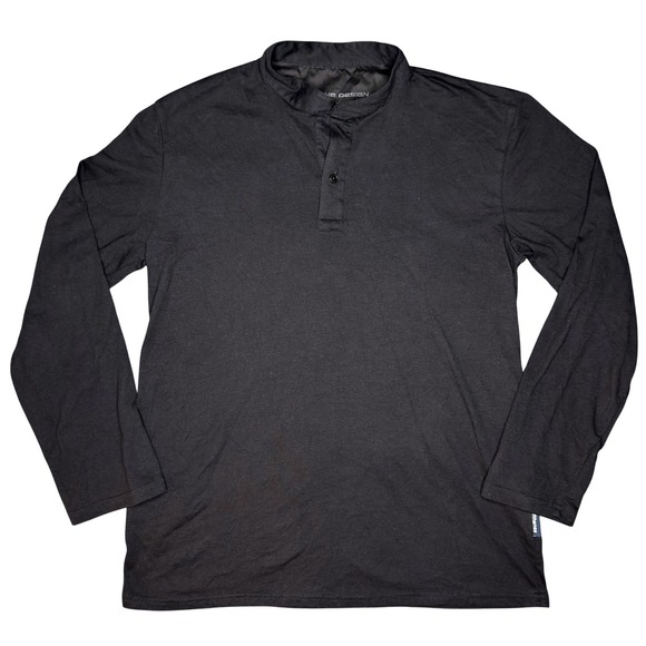 Porsche Design Other - Porsche Design van Laack Special Edition Long Sleeve Henley Shirt Medium Black